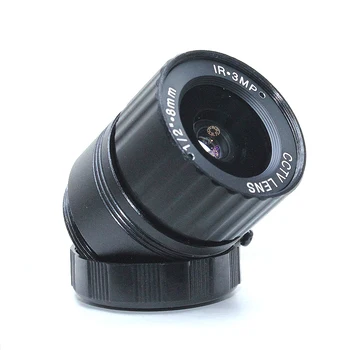 3 kom./lot HD 3MP Objektiv za video nadzor 4 mm 6 mm 8 mm CS Objektiv 3MP za HD Sigurnosnih Kamera ip kamera kutija F2.0 Format slike 1/2 