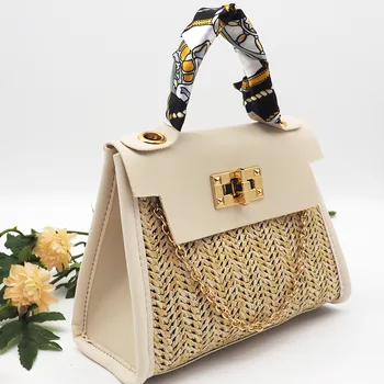 Preporuka butik 2022 nova ljetna torba u koju su utkane klasicni prijenosni slama koju su utkane modna torba torba-instant messenger