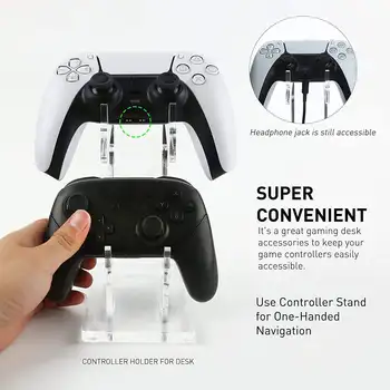 Univerzalni Držač Nosač upravljačkog Modula Za Gamepad za Xbox Prozirni Akril Igre Pen Stalak Za prikaz PS4 PS5 Kontroler