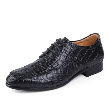 Jesensko-zimske Muške modeliranje Cipele od prave Kože, gospodo Vjenčanje Večernje Oxfords, Poslovni Uredski Obuća za Muškarce, zimska obuća