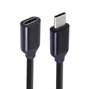 Produžni kabel, PD 60W Type-C od muškaraca i žena 3A 20V USB napajanje 0.5/1/1.5 m Produžni Priključak za kabel Punjač Kabel