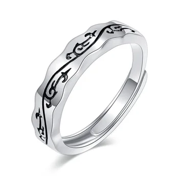 Novi prsten zmaj u kineskom stilu, pojedinačne cool posebna властное prsten na kažiprst, нишевый dizajn, stari retro-prsten.