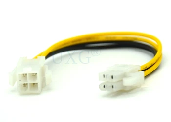 20 cm (8 Inča ATXP4EXT ATX 12v 4-pinski Priključak na 4Pin Ženski PC Procesor Produžni kabel za Napajanje Priključak za Adapter