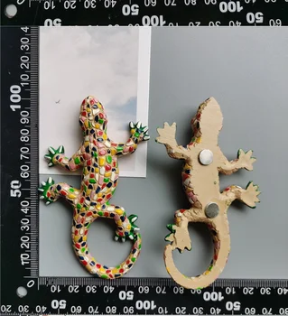 Španjolska Dominikanska Republika Turizam Spomen Gušter Gecko Magnet Za Hladnjak Home Dekor Magnet Za Hladnjak