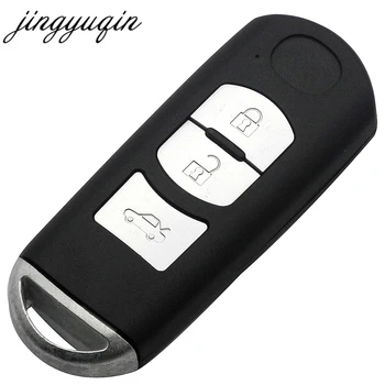Jingyuqin 3 Tipke Smart Key Shell za MAZDA M2 M3 M5 M6 CX-3 CX-5 Demio Axela Premacy Atenza Auto Privjesak za ključeve sa daljinskim upravljačem