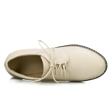 Sarairis/ 2020 godine Direktna nabava, velike Dimenzije 43, cipele na trgu petu cipele, vezice za cipele, berba ženske cipele-čamaca u britanskom stilu, Proljeće ženske cipele