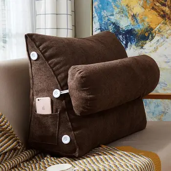 Komforan baršun krevet na танкетке jastuk za čitanje veliki veliki kauč noćni ležaj lumbar potporni jastuk i naslon i naslon boli