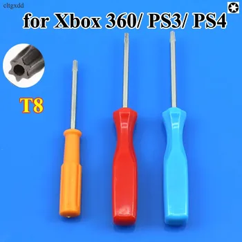 Cltgxdd Zaštitna Odvijač za Xbox 360/PS3/PS4, Zaštićena od pucanja, Alat za Popravak Rupa, Odvijač Torx T8 T10