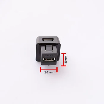 Biurlink Auto pretinac za rukavice USB Prekidač naslon za ruku Kutija USB Ploča Ženski muški USB Port za Peugeot za Citroen