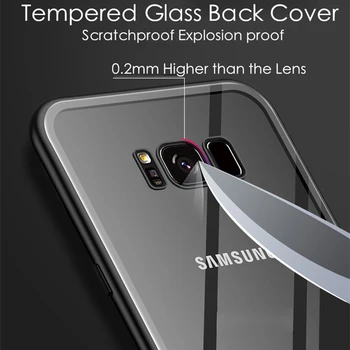 Luksuzni 360 Magnetski Адсорбционный Torbica za Samsung Galaxy S9 S8 Plus S7 Edge Note 8 9 Torbica za J4 J6 Plus A7 A9 2018 Sjedalo