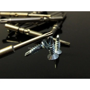 9 kom./compl. 60 mm Magnetska Odvijač TORX Svrdla Promjera 5 mm S Kružno Koljenica Električni Odvijač S2 Ručni Alati Za 801, 4C BEZ RUPA