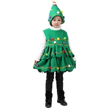 Božićni Odijelo Djeca Cosplay Santa Drvce Ideju Plesni Kostim Dječak Djevojke Božićni Poklon Za Božićno Drvce Šešir Božićne Kostime Za Nastupe