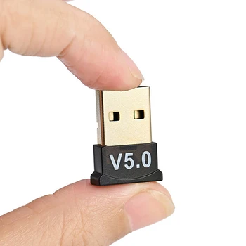 Prilagodnik za Bluetooth Nano USB Bluetooth 5,0 Dongle Bežični Audio Bluetooth Stick Bluetooth Prijemnik Za Windows PC 10 8 7
