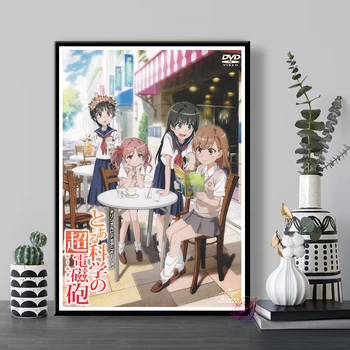 Toaru Kagaku no Railgun T Anime Plakat Platnu Zidno Slikarstvo Za Dnevni boravak Dječja Soba Home Dekor Poklon
