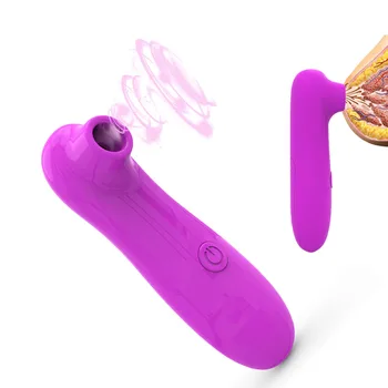 EXVOID Sisanje Bradavica Jezik Vibratori za Žene Klitoris Stimulira usisnu površinu Vibrator Oralni Seks Igračke za Žene Maser Grudi