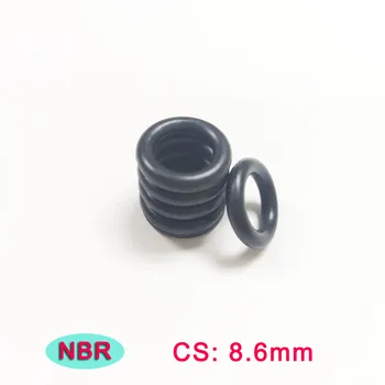 Debljina NBR gumeni prsten CS 8,6 mm Brtve od бутадиен-nitrilne gume Pločica o-prsten Brtva Brtvu 50/55/60/70/85/100/105*8,6 mm