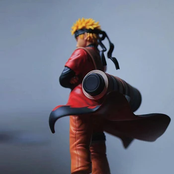 30 cm Anime Naruto Шиппуден Lik Naruto Uzumaki Mudrac Žaba Сеннин Sima Фукасаку Žaba PVC Naplativa Model Igračke Dječji Dar