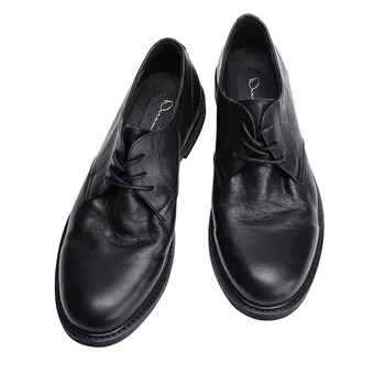 Owen Seak/Gospodo Modeliranje cipele; Luksuzan Tenisice, Cipele Od Kože Kravlja koža Za Odrasle Muškarce; Jesenje cipele Marke ravnim Cipelama sa Uvezivanje; Crne Cipele