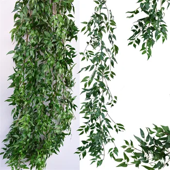 Umjetna ивовая loza umjetna biljka za vjenčanje ukras plantas artificiales lažni listovi гирлянда od ratana lierre artificiel