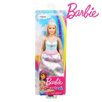 Originalni Brand Barbie Šarene Serija Dream Serija Princeza Igračka Duga Suknja Boneca Model Zbirka Lutka Božićne darove za djecu igračke