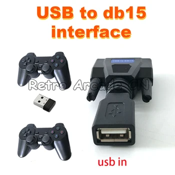Konverter USB SNK DB15 Priključak za navigacijske tipke USB port za SNK 15P Za igre CBOX PS3 sa XBOX360 XBOXONE PS4 8 BITDO navigacijsku tipku
