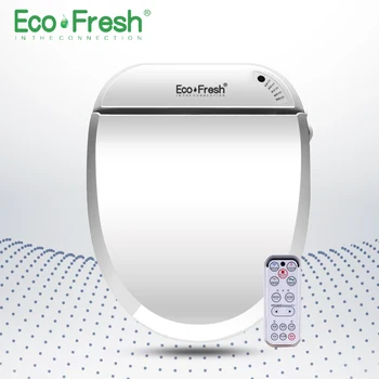 EcoFresh Pametna wc sjedalo, Električna poklopac za bidei (kadice), inteligentno bidei (kadice), topla, čista, suha Masaža, čuvanje djece, ženu, starca